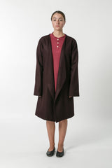 Australian Wool Melton Gallery Coat - GOOD STUDIOS