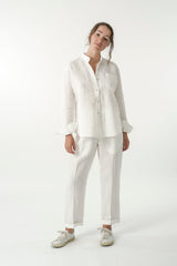 Hemp Linen Pleat Pant - GOOD STUDIOS