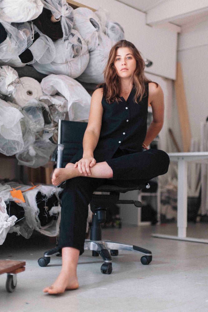 Hemp Linen Vest - GOOD STUDIOS