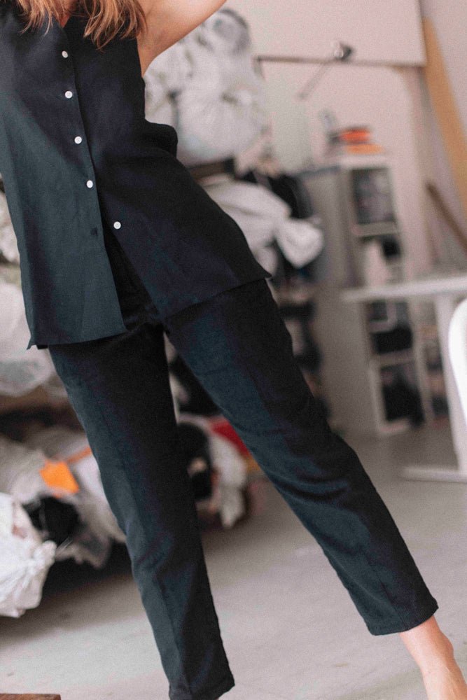 Hemp Linen Vest - GOOD STUDIOS