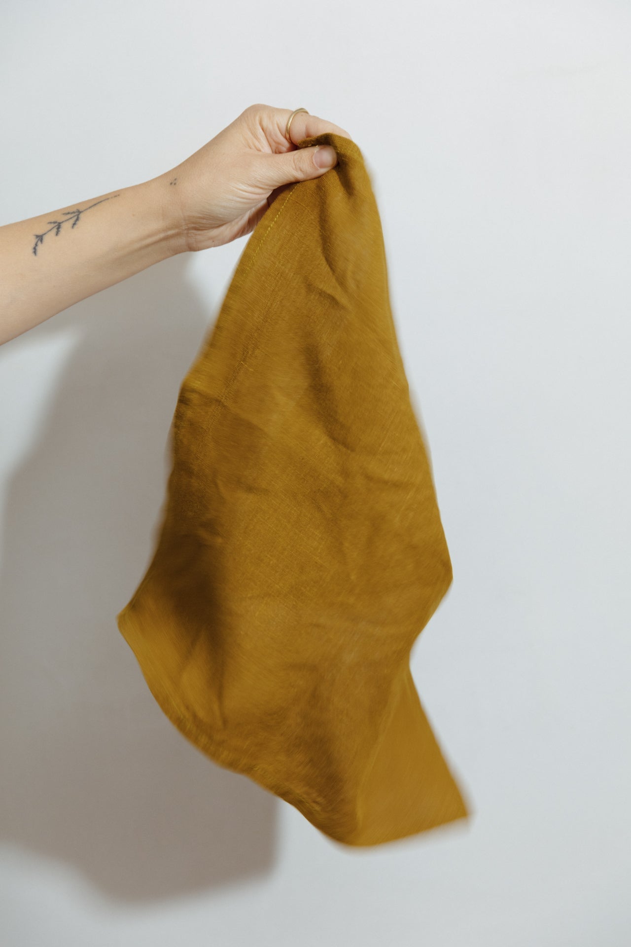 Hemp Linen Zero Waste Napkins - Set of 4