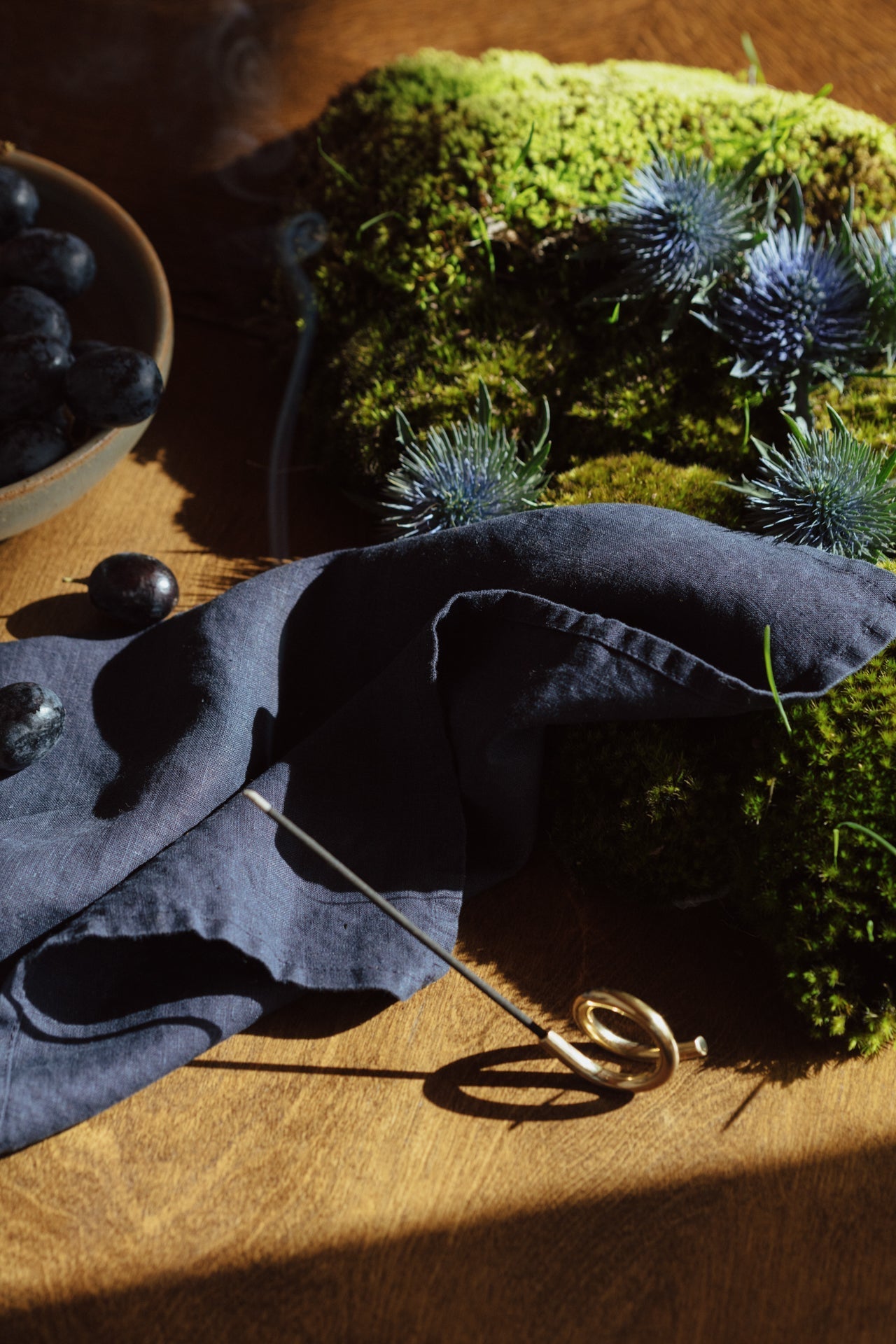 Hemp Linen Zero Waste Napkins - Set of 4