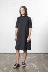 Australian Wool High Neck Dress - GOOD STUDIOS