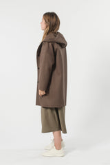 Australian Wool Melton Duffle - Cedar - GOOD STUDIOS