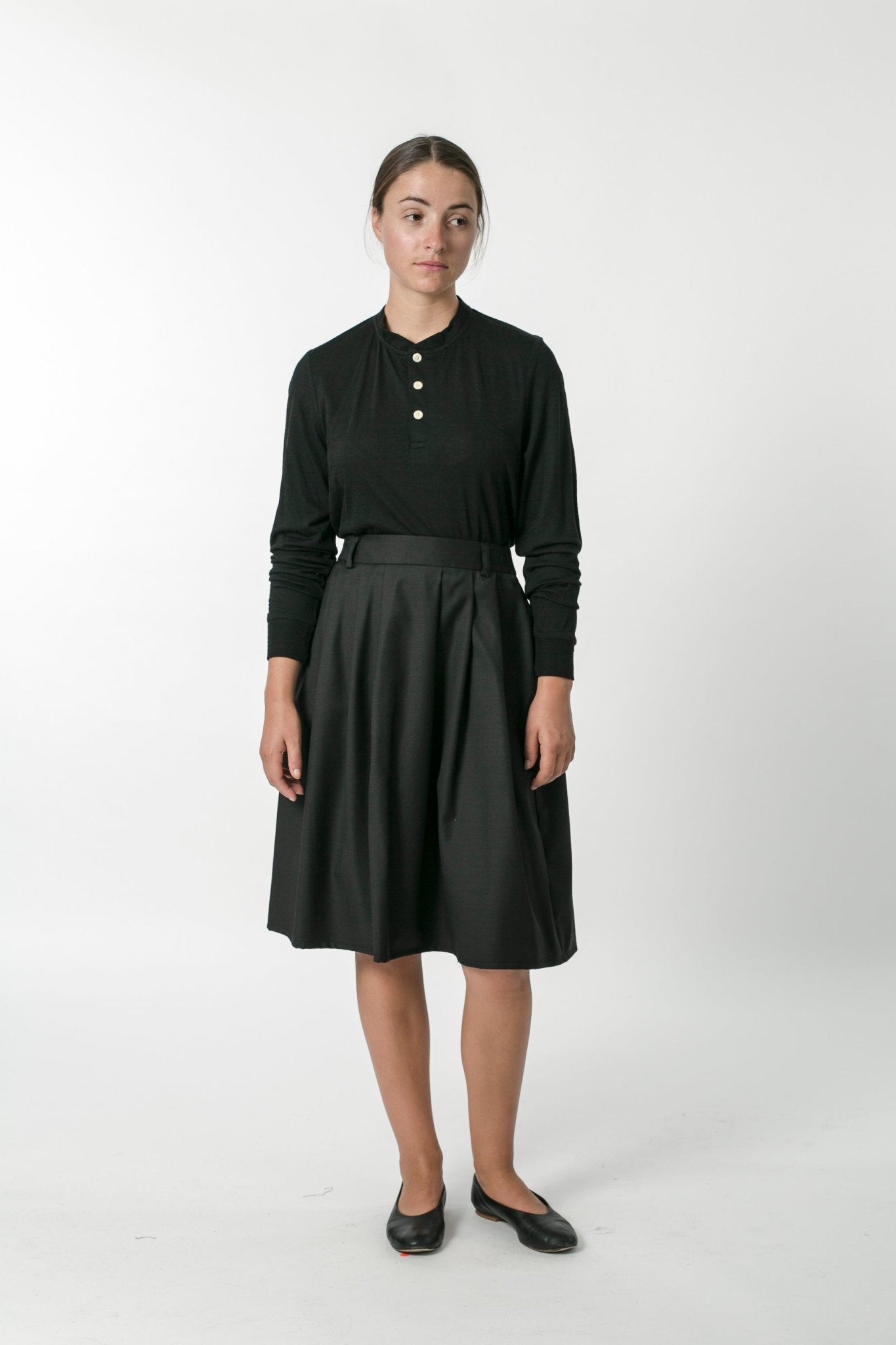 Australian Wool Pleated Skirt - GOOD STUDIOS