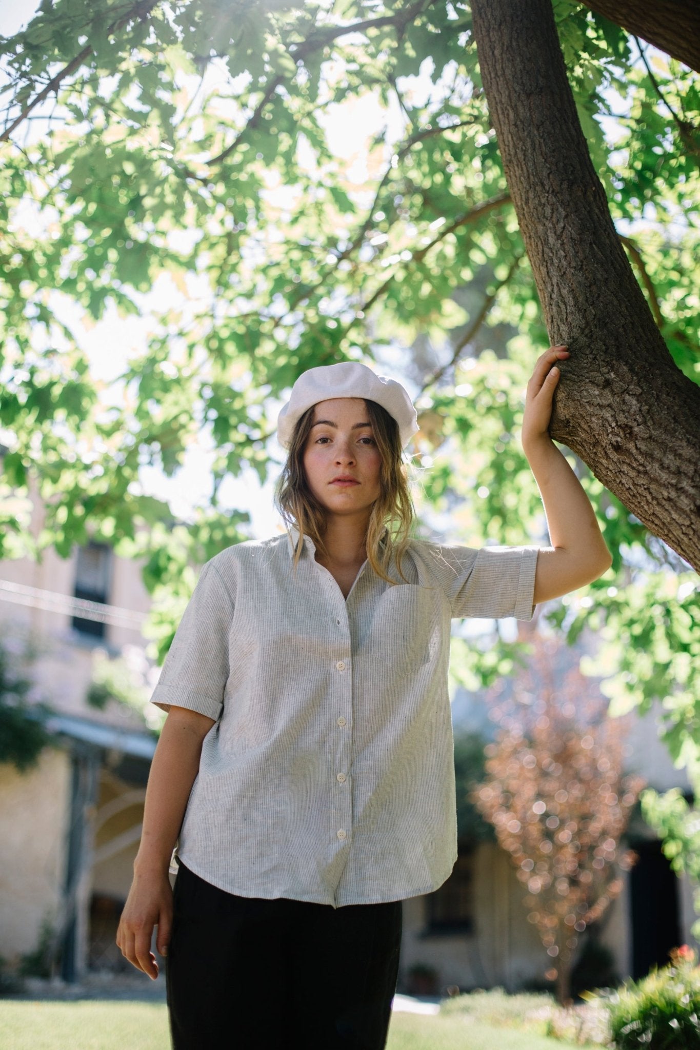 Hemp Linen Short Sleeve Travel Shirt - GOOD STUDIOS