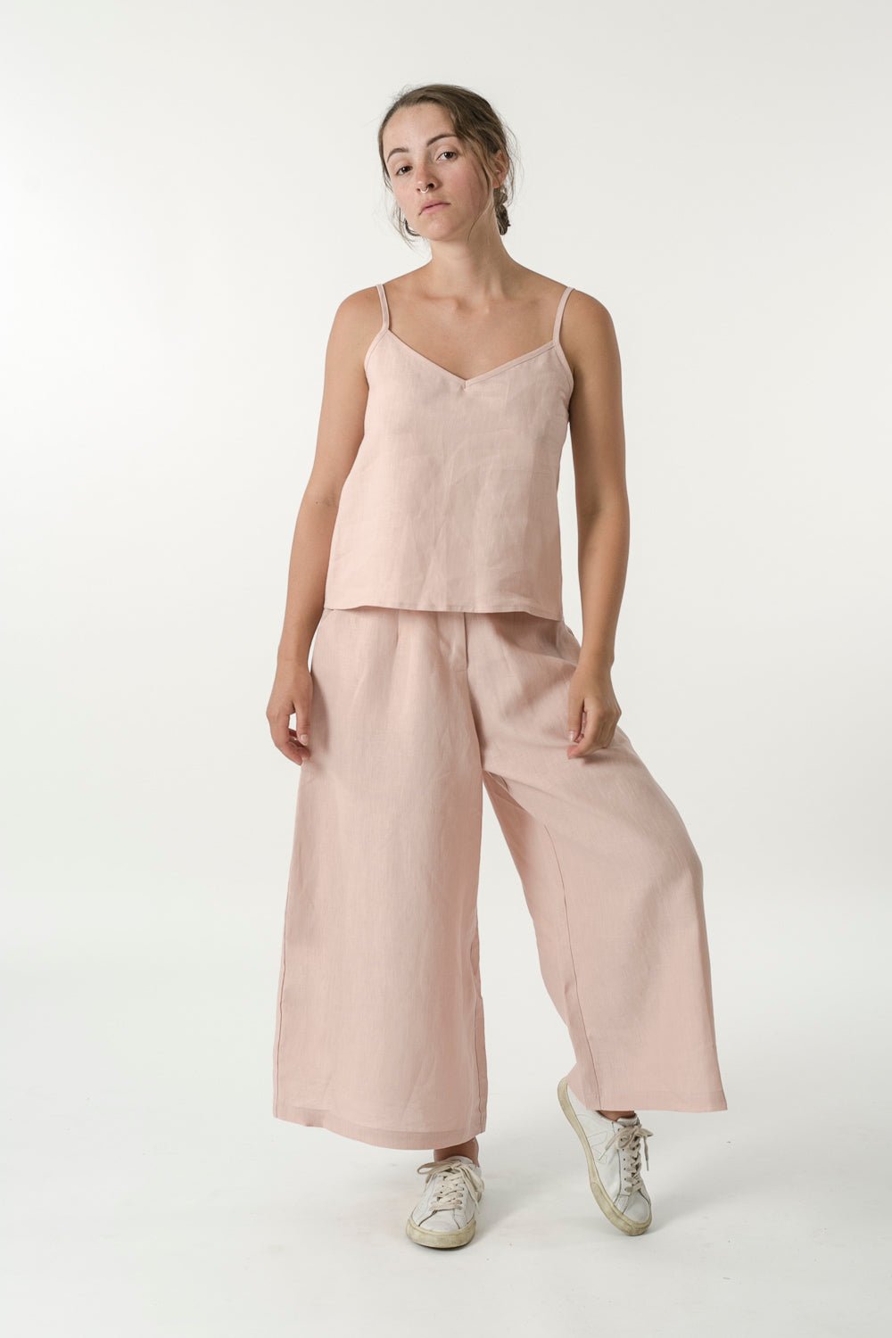 Hemp Linen Wide Leg Pant - GOOD STUDIOS