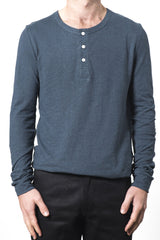 Mens Hemp Jersey Henley Top - GOOD STUDIOS