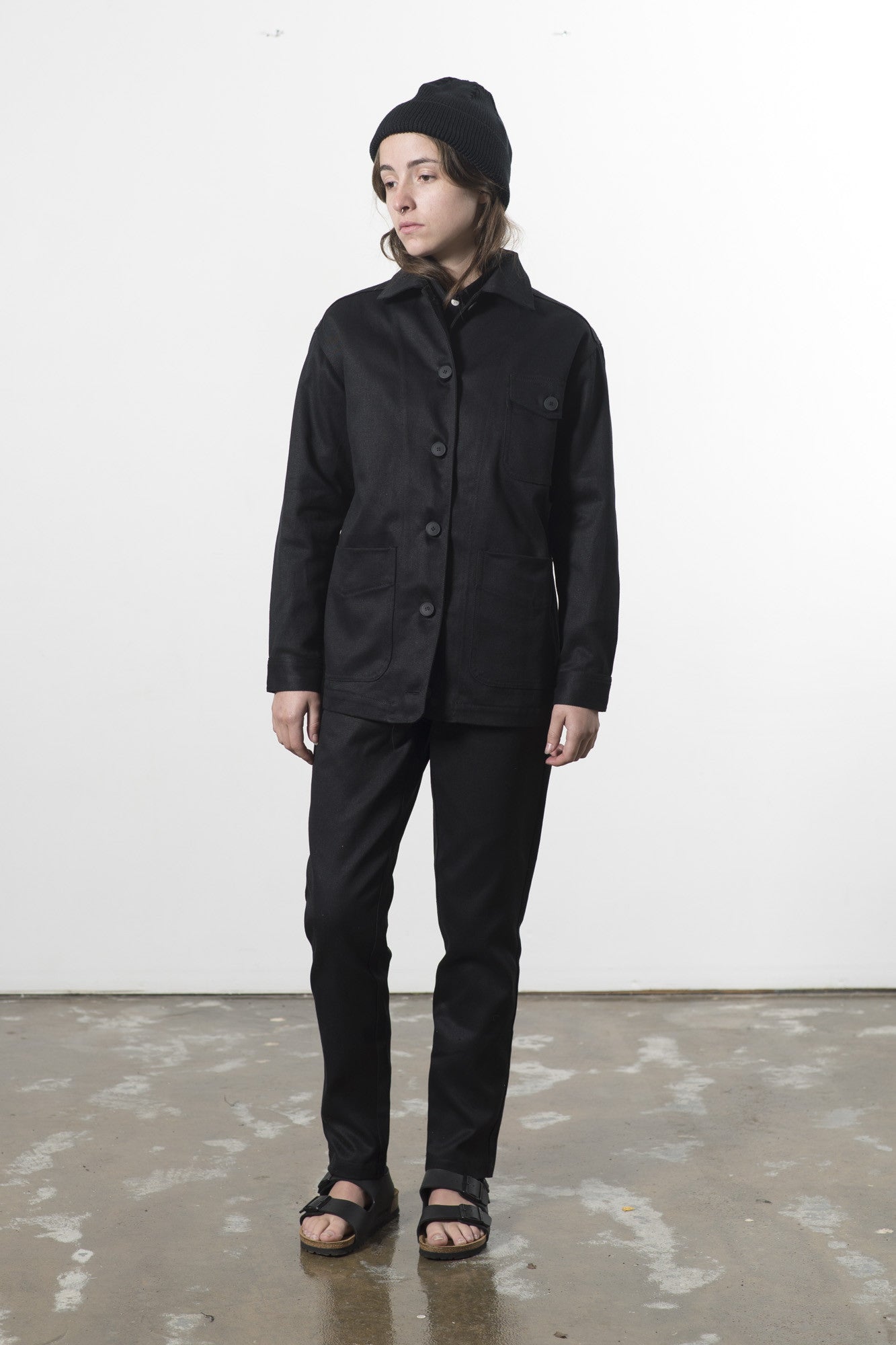Hemp Twill Suit Pant
