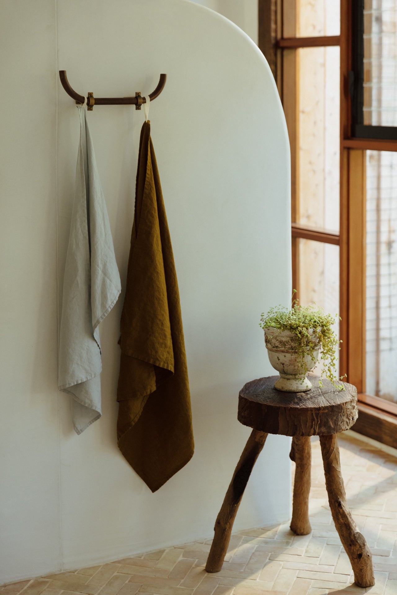 Hemp Linen Zero Waste Hand Towel