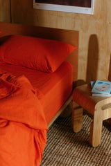 Bell Pepper Hemp Linen Top Sheet