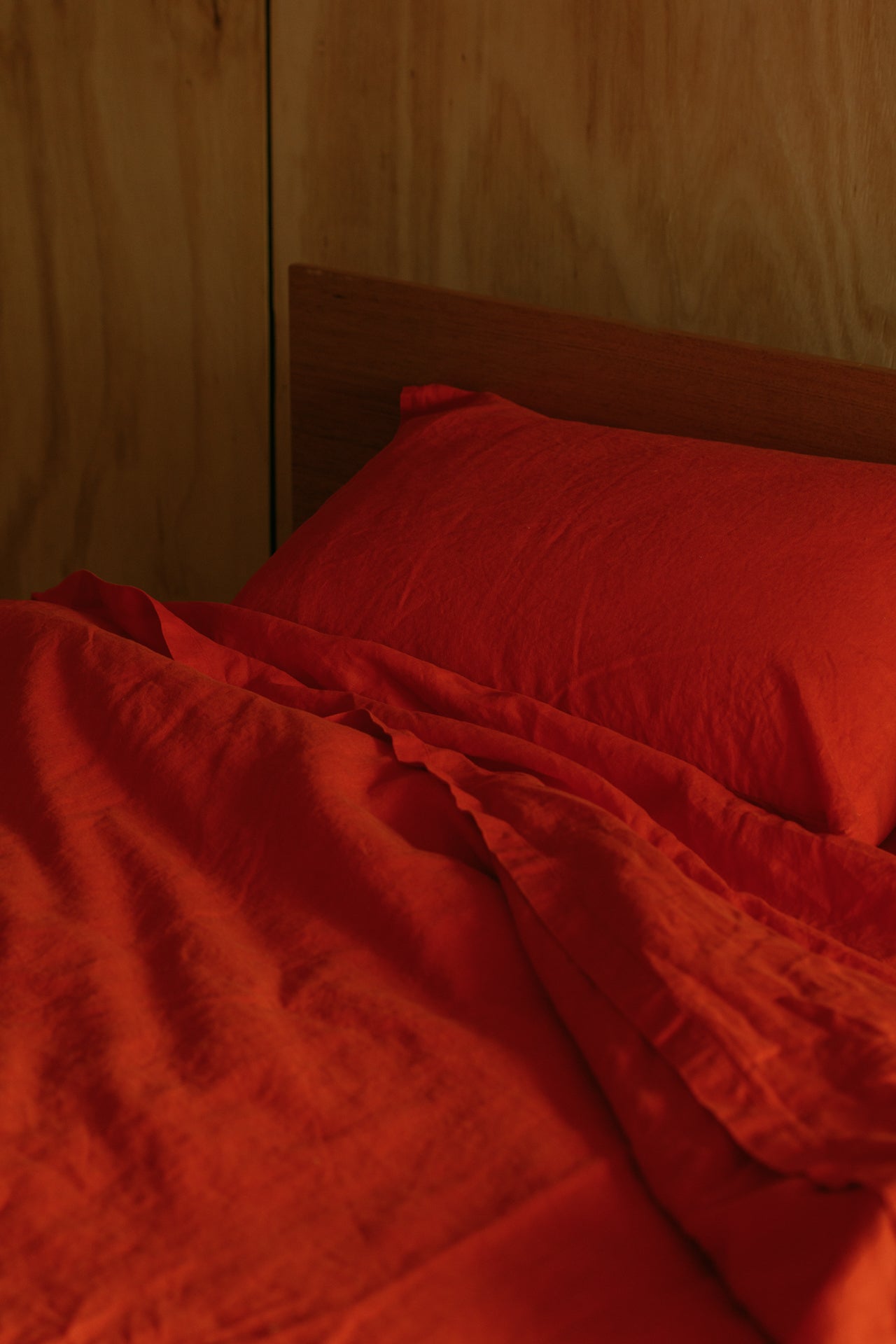 Bell Pepper Hemp Linen Top Sheet