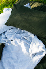 Forest Hemp Linen Pillowcase Set