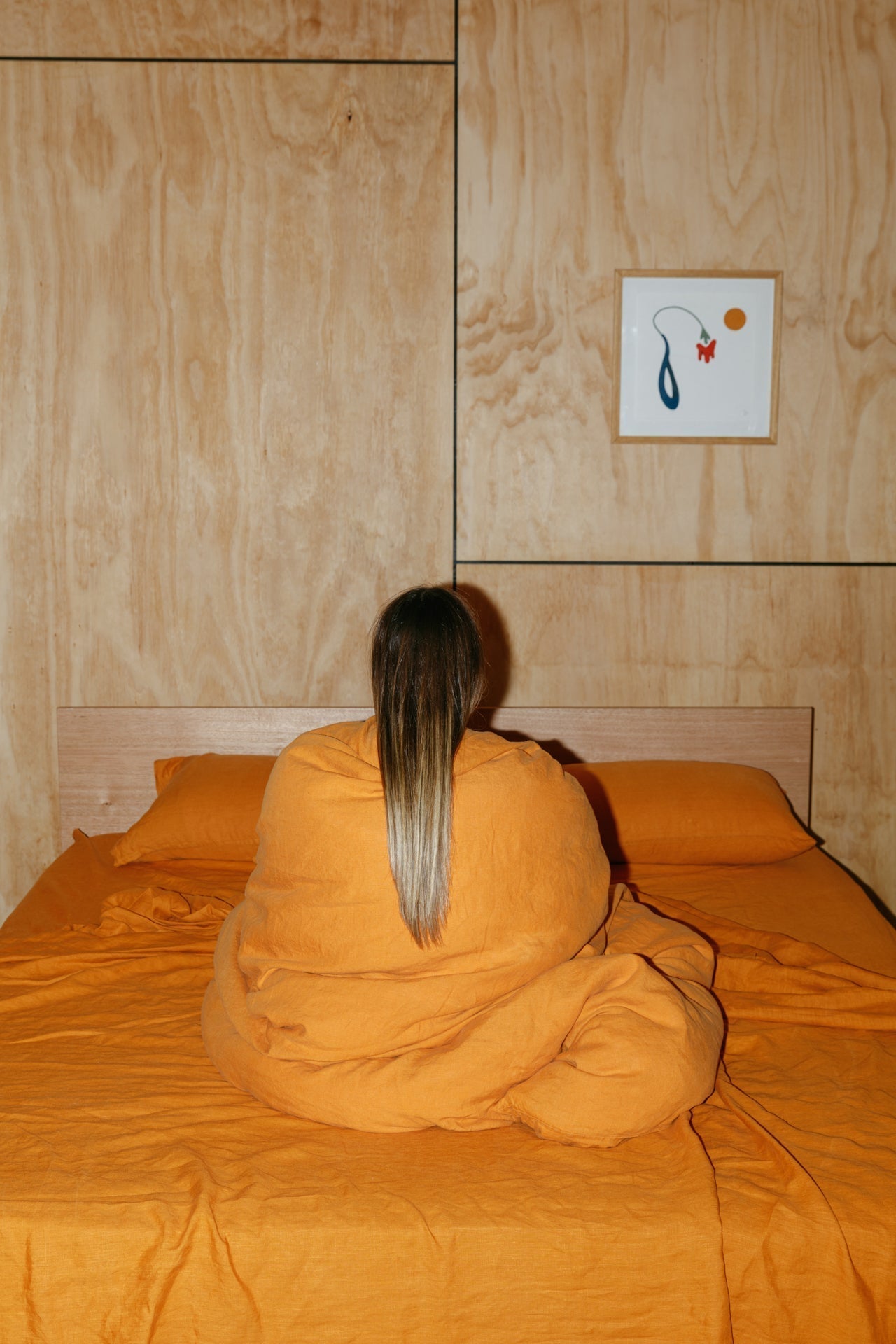 Marigold Hemp Linen Bedding Set
