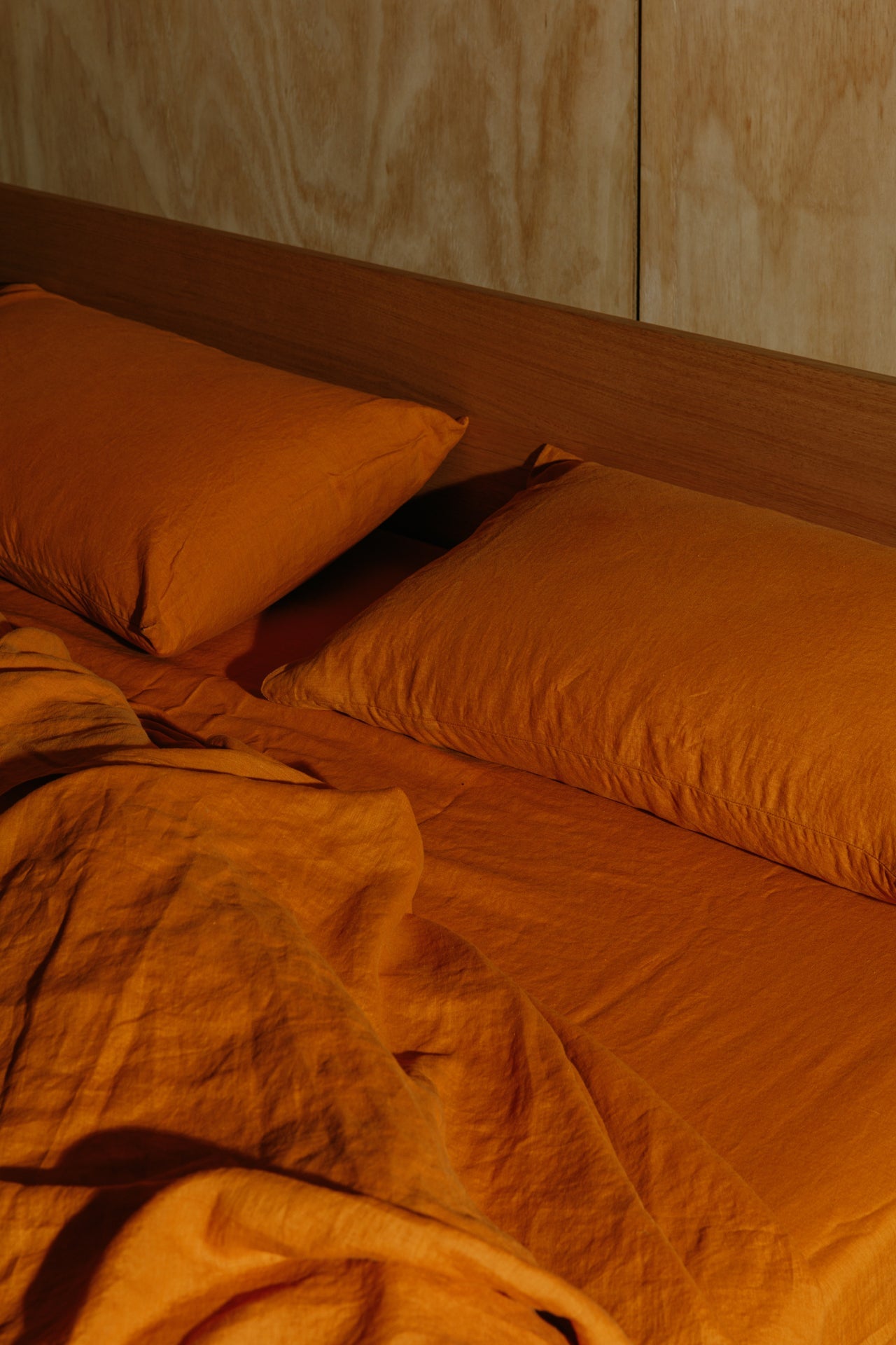 Marigold Hemp Linen Pillowcase Set