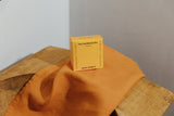 Marigold Hemp Linen Zero Waste Napkins - Set of 4