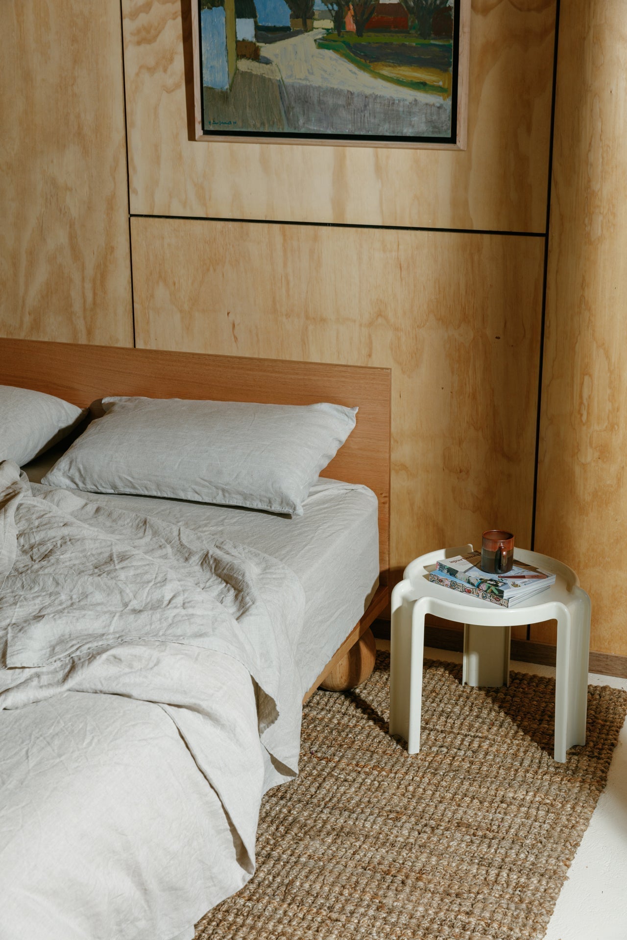 Oatmeal Hemp Linen Bedding Set