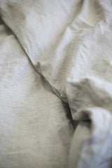 Oatmeal Hemp Linen Quilt Cover