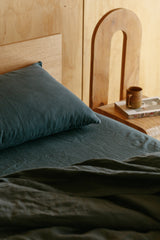Ocean Hemp Linen Pillowcase Set