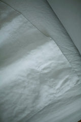 Powder Blue Hemp Linen Quilt Cover