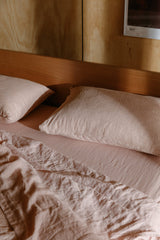 Rose Hemp Linen Pillowcase Set