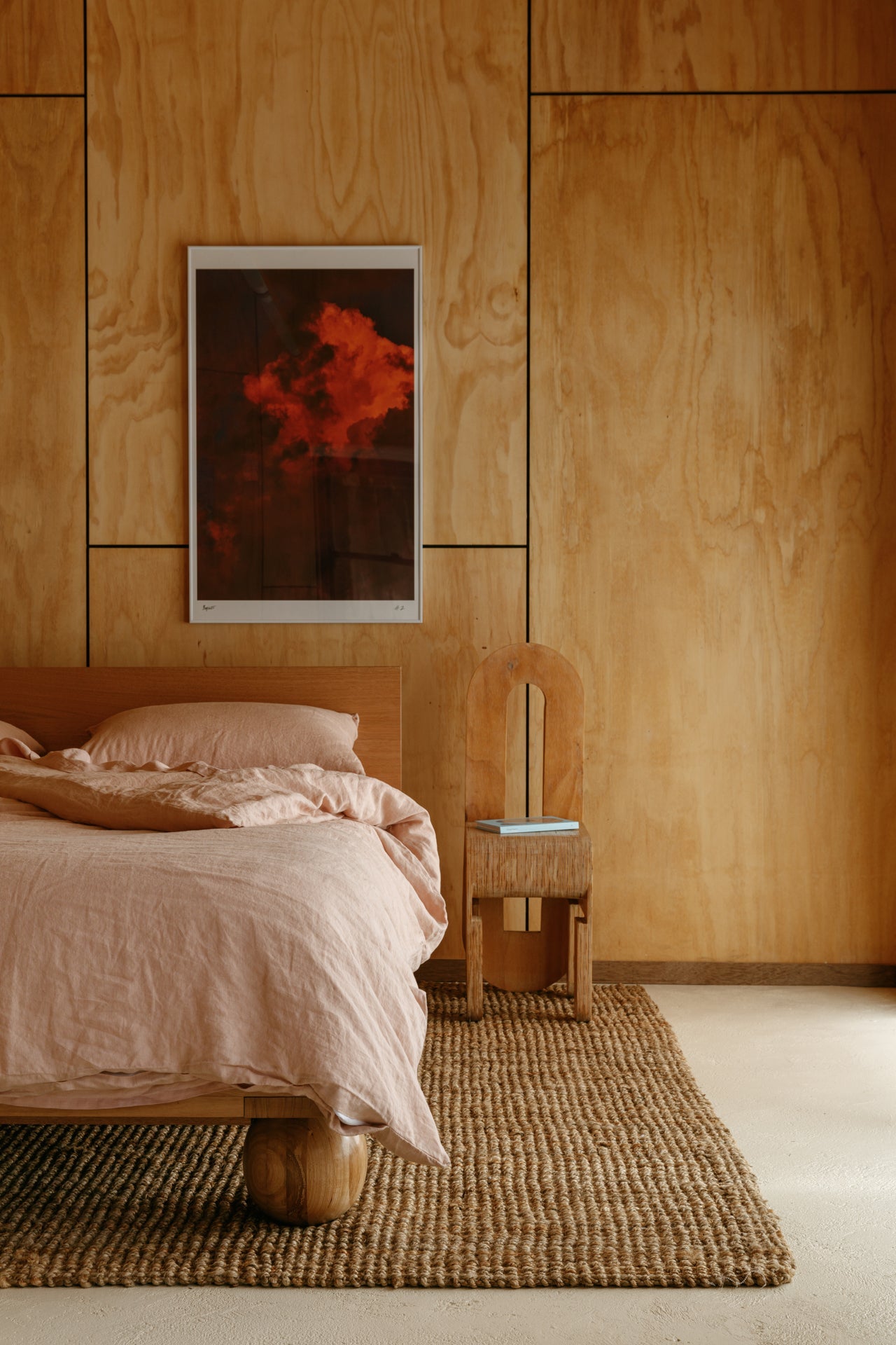 Rose Hemp Linen Quilt Cover