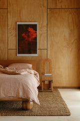 Rose Hemp Linen Quilt Cover